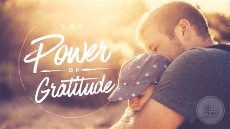 The Power Of Gratitude People Need Jesus