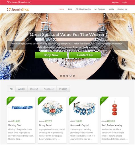 › best body jewelry store online. 10+ Best Online Jewelry Store WordPress Themes 2020