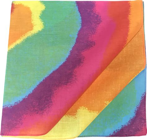 Bandanas Bright Tye Dye Visual Arts Clipart Large Size Png Image