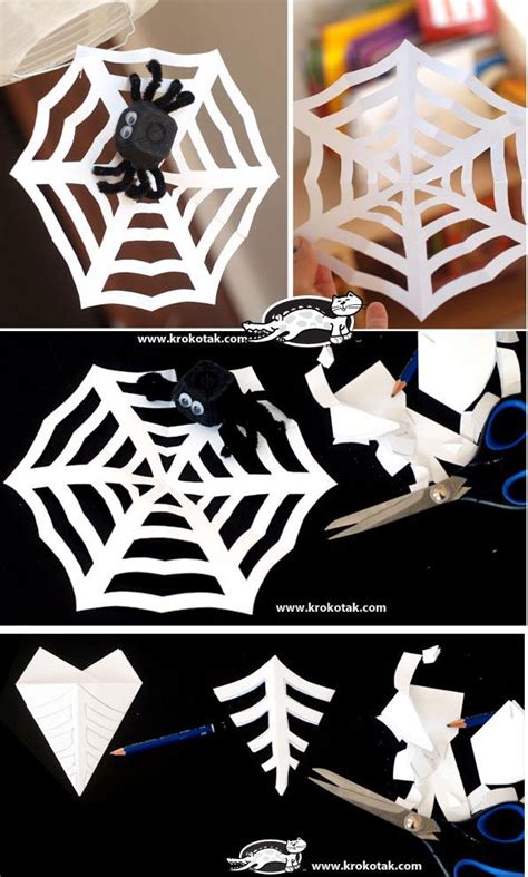 How To Make a Spiderweb | krokotak | Toile d'araignée, Idée halloween