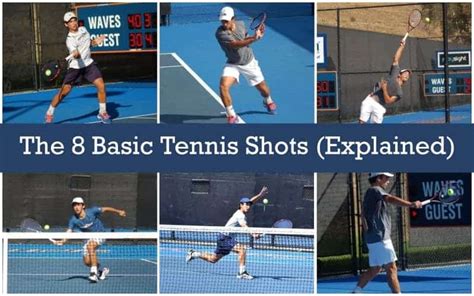 The 8 Basic Tennis Shots And Skills Explained My Tennis Hq