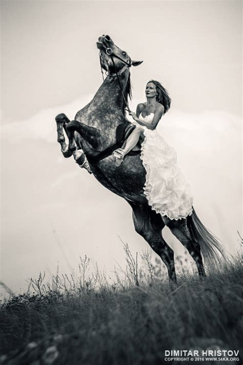 Bride Riding Horse 54ka Photo Blog