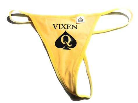 Official Qos Brand Vixen G String Queen Of Spades Hotwife Swinger Bbc Sissy Ebay