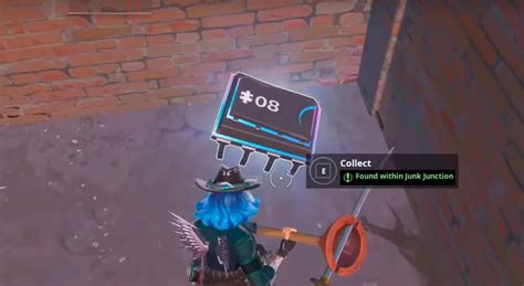 Fortnite Fortbyte 08 8 Location Found Within Junk Junction Location