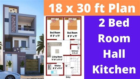 18x30 Ft House Plan 18x30 Ghar Ka Naksha 18x30 House Design 540