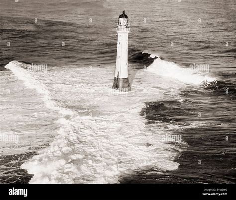 Lighthouses The Inchcape Bell Rock Lighthouse In The North Sea In