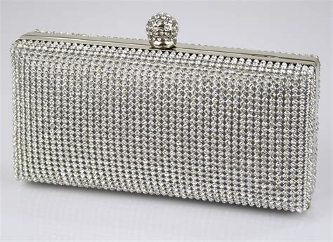 Wholesale Sparkly Crystal Evening Clutch Bag