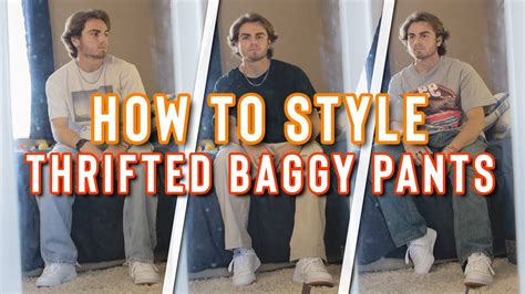 How To Style Baggy Pants Vintage Streetwear Lookbook Mens Fashion