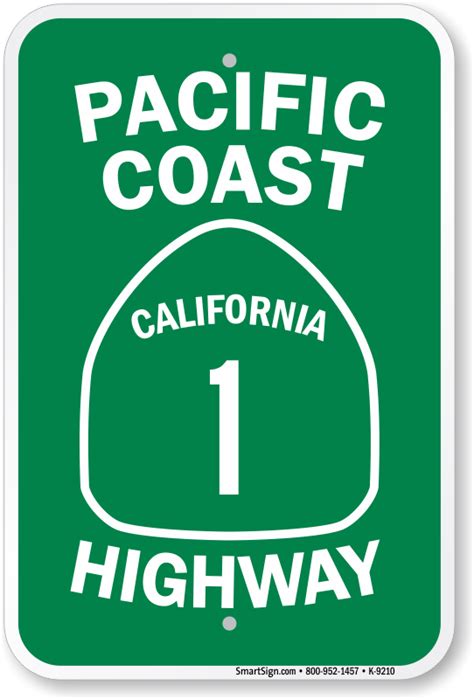 今月限定 特別大特価 Glossyオンラインストア海外輸入 道路標識 California State Route 1 Highway