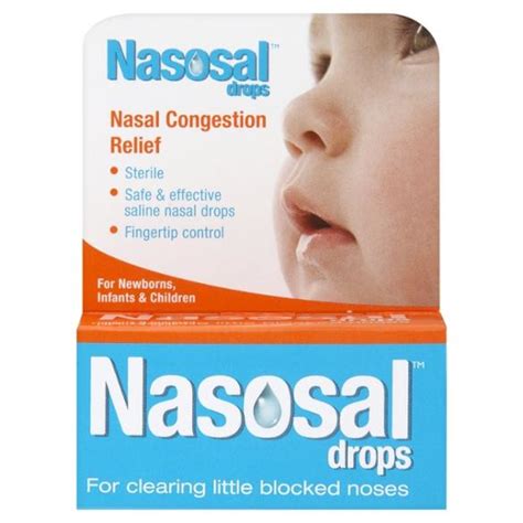 Nasosal Nasal Drops 10ml Htsplus