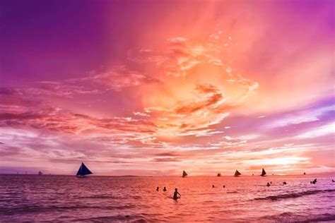 The Insanely Beautiful Sunsets Of Boracay Adventurous Miriam