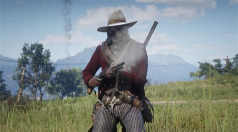 Red Dead Redemption 2 Gun Trees Screen Shot Red Dead Redemption