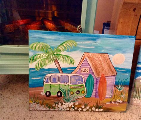 Pin By Marcias Boards On Crafts By Marcia Painting Art Surf Shack