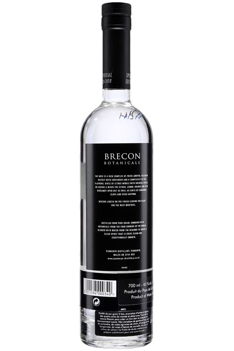 Brecon Gin Botanicals Fiche Produit Saqcom