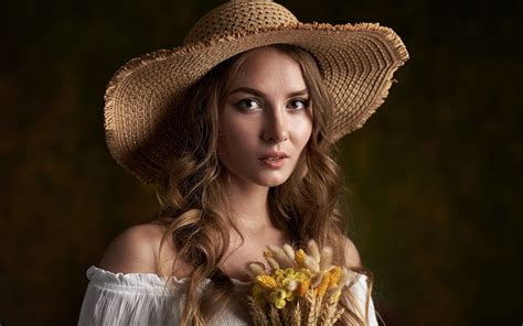 fondos de pantalla 1920x1200 max fawn katya halpert hermoso sombrero de cabello castaño pelo