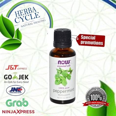 Jual Aromaterapi Essential Oil Peppermint Oil Ml Minyak Atsiri Ori