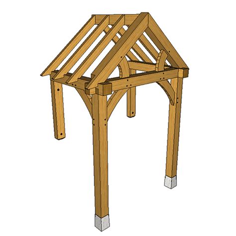 Handcrafted Wooden Porch Kits Oak Framed Porch Kits A Timeless