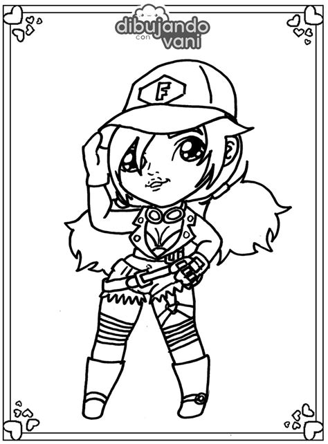 Imagen De Fre Fire Para Colorear / alok-free-fire-kawaii - Dibujando