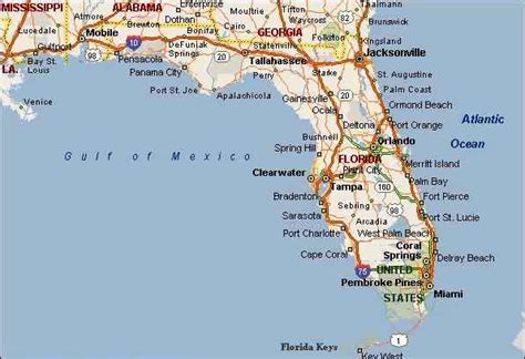 Miami Florida Karte