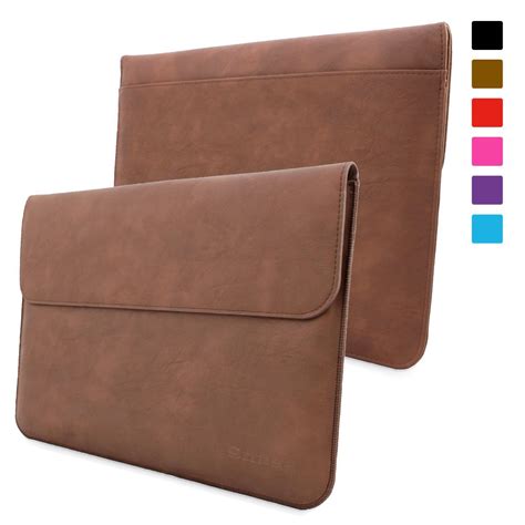 Snugg Microsoft Surface Pro 3 4 Leather Sleeve Pouch