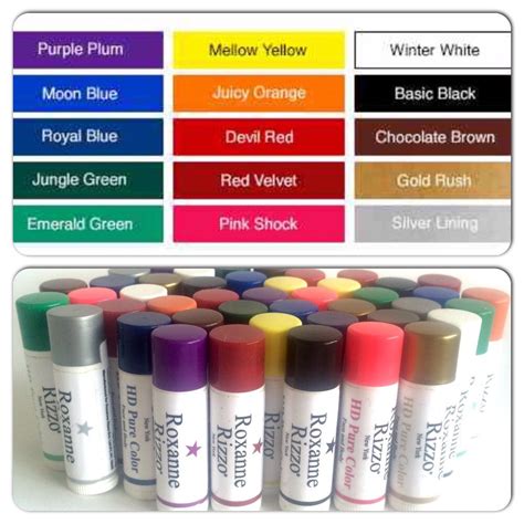 Get Your Hd Pure Color Tube Today Comes In 15 Pure Pigment Colors
