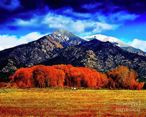 Autumn In Taos New Mexico Digital Art By Charles Muhle Fine Art America