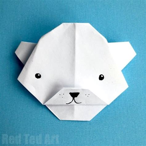 How To Make Origami Bear