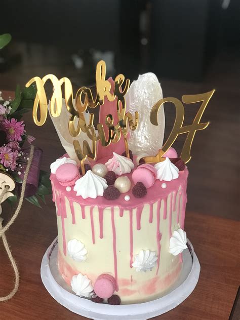 Pin By Nara On 27 Years Creative Birthday Cakes Pretty Birthday Cakes 27th Birthday Cake