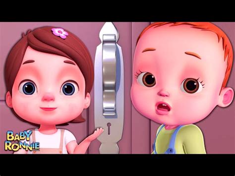 Dont Open The Door For Strangers Song Baby Ronnie Rhymes Nursery