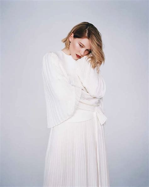 Lea Seydoux Marie Claire France Photoshoot L A Seydoux Photo