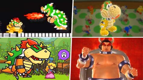 Evolution Of Bowser Easter Eggs And References 1989 2019 Youtube