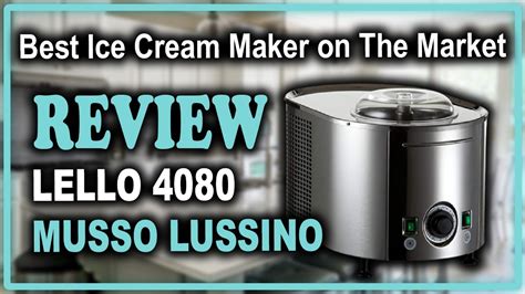 Lello Musso Lussino Ice Cream Maker Review Best Ice Cream Maker