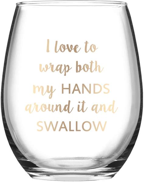 Bachelorette Wine Glass For Women I Love To Wrap Both My