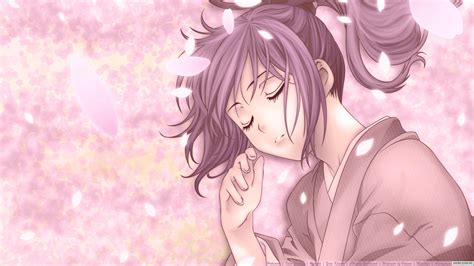 High Definition Picture Of Anime Girl Sleeping Wallpaper