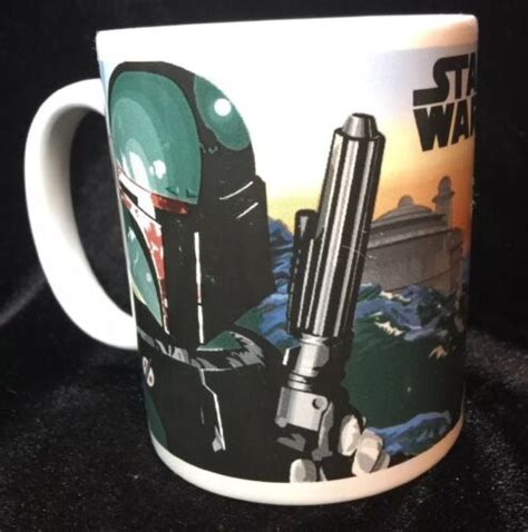 Boba Fett Coffee Mug Mandalorian Bounty Hunter Star Wars Ebay