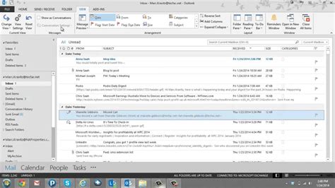 How To View Unread Emails In Outlook For Mac Leafbom