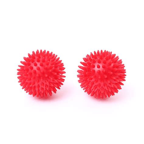 Buy 66fit 8cm Hard Spiky Massage Balls X 2pcs Designed To Relieve Stress And Relax Tight