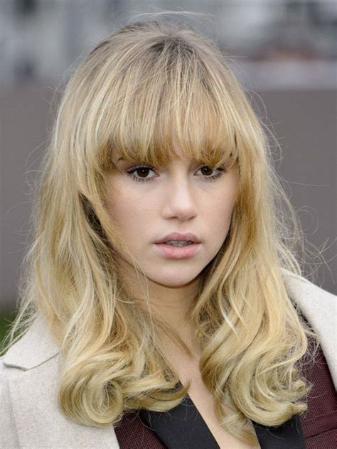 Full Lace Indian Remy Human Hair Celebrity Wigs With Bangs Indian Remy