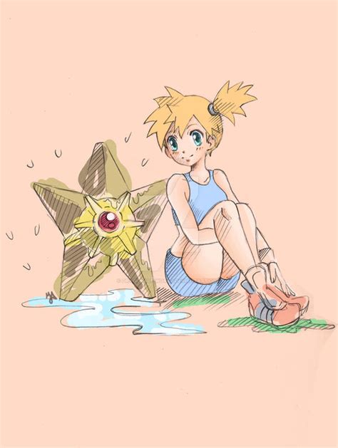 Misty And Staryu By Dragonfly World On DeviantArt