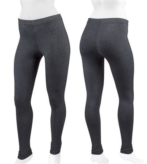 Womens Heather Supplex Workout Tights Yoga And Running Leggings