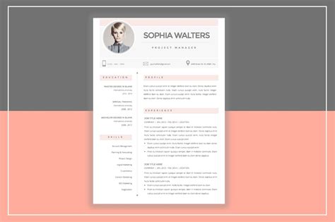 Spin it as a positive achievement in your cover letter. Resume Template & Cover Letter | Creative Cover Letter ...