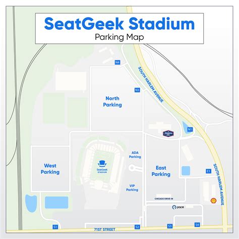 Stadium Map Seatgeek Stadium