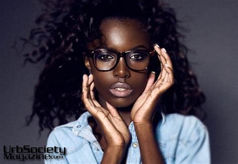 Beauty Nerd Glasses Dark Skin Women Girls With Glasses