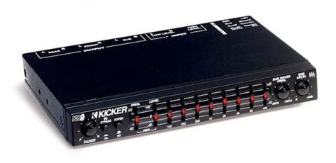 Kicker 03kq9 9 Band Equalizer Vehicle Equalizers Car