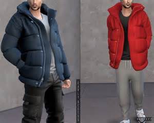 Oversized Puffer Jacket P At Darte77 The Sims 4 Catalog