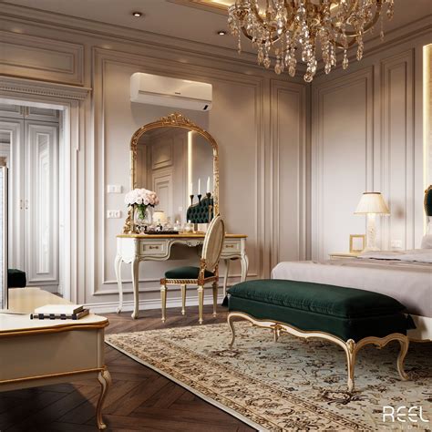 Classic Bedroom Design On Behance Classic Bedroom Design Luxurious