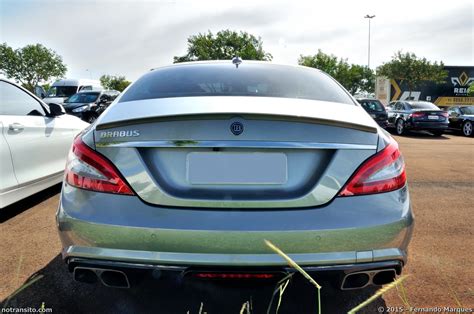 Mercedes Benz Cls 63 Amg Brabus No Trânsito