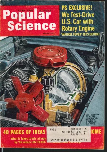 Popular Science Wankel Rotary Engine Curtiss Wright Test Drive Jim