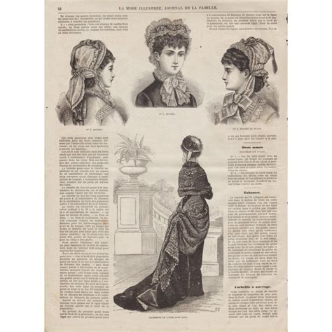 Complete Magazine La Mode Illustree 1880 N07