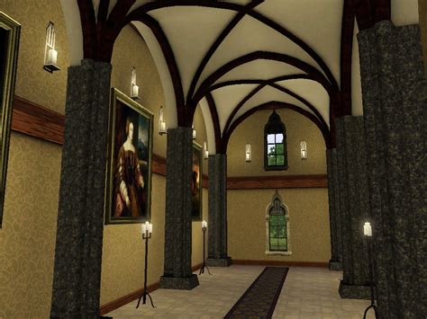 Gothic Arched Pillar Set For Ts3